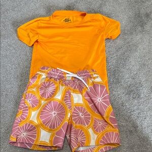 First Wave size 2/3 Swim Suit set